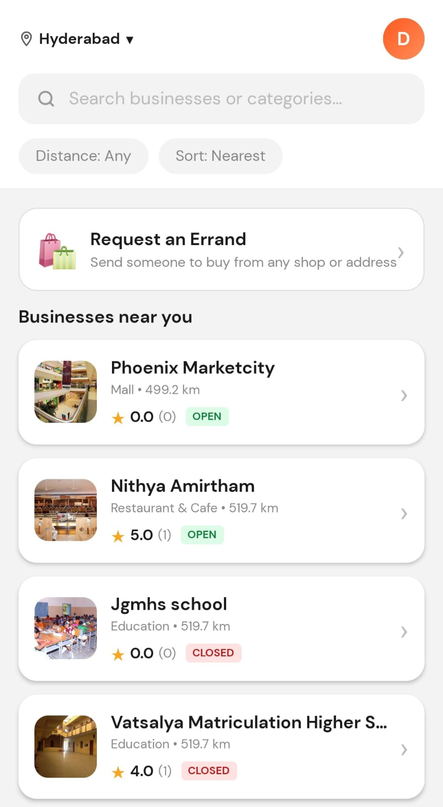 Harlps app screenshot